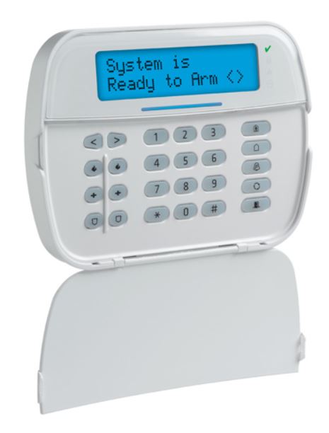 DSC NEO szöveges LCD billentyűzet, proxy olvasó, vezetékes, HS2LCDPEE1 proxy